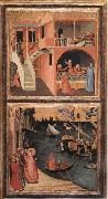 Ambrogio Lorenzetti Scenes of the Life of St Nicholas oil